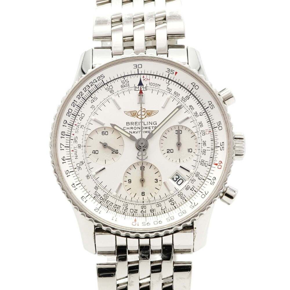 Breitling Navitimer A23322 Silver Dial Men's Watch